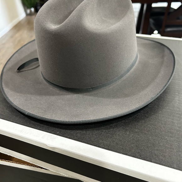 STETSON Cowboy Hat - Caribou (Grey)- size 7 3/8 - Picture 7 of 7